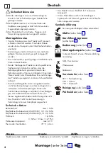 Preview for 2 page of Hans Grohe Rainfinity 250 1jet 26226 Series Instructions For Use/Assembly Instructions