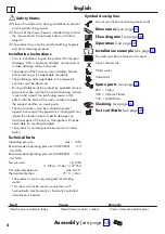 Preview for 4 page of Hans Grohe Rainfinity 250 1jet 26226 Series Instructions For Use/Assembly Instructions