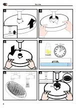 Preview for 6 page of Hans Grohe Rainfinity 250 1jet EcoSmart 26229 Series Instructions For Use/Assembly Instructions