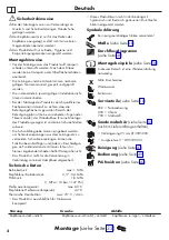 Preview for 2 page of Hans Grohe Rainfinity 250 3jet 26232 Series Instructions For Use/Assembly Instructions