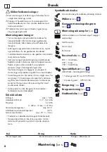 Preview for 8 page of Hans Grohe Rainfinity 250 3jet 26232 Series Instructions For Use/Assembly Instructions