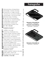 Hans Grohe Rainmaker Select 460 1jet 24002400 Instructions For Use/Assembly Instructions предпросмотр