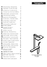 Hans Grohe Rainmaker Select 460 3jet Showerpipe 27106400 Instructions For Use/Assembly Instructions preview