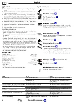 Preview for 4 page of Hans Grohe Rainmaker Select 460 3jet Showerpipe... Instructions For Use/Assembly Instructions