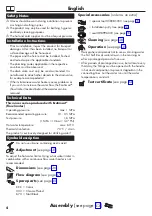 Preview for 4 page of Hans Grohe Rebris E 110 72544 Series Instructions For Use/Assembly Instructions