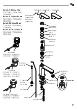 Предварительный просмотр 41 страницы Hans Grohe Rebris E 110 72544 Series Instructions For Use/Assembly Instructions