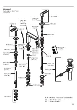 Предварительный просмотр 23 страницы Hans Grohe Rebris S 72530 1 Series Installation And User Instructions Manual