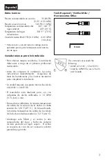 Preview for 3 page of Hans Grohe S 04205 0 Series Installation And User Instructions Manual