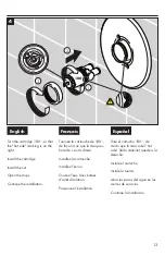 Preview for 13 page of Hans Grohe S 04205 0 Series Installation And User Instructions Manual