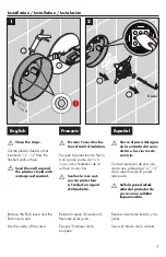 Preview for 7 page of Hans Grohe S 15757 1 Series Installation/User Instructions/Warranty