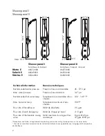 Предварительный просмотр 2 страницы Hans Grohe Showerpanel I Installation Instructions / Warranty