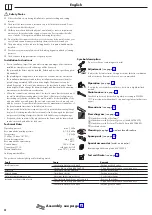 Preview for 4 page of Hans Grohe Showerpipe Marin 160 Instructions For Use/Assembly Instructions