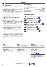 Preview for 4 page of Hans Grohe ShowerSelect 15736 Series Instructions For Use/Assembly Instructions