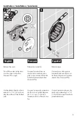 Предварительный просмотр 5 страницы Hans Grohe ShowerSelect ShowerSelect 15762 1 Series Installation/User Instructions/Warranty