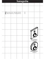 Preview for 1 page of Hans Grohe ShowerSelect Instructions For Use/Assembly Instructions