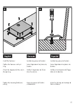 Preview for 17 page of Hans Grohe SilicaTec Series Installation/User Instructions/Warranty