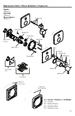 Preview for 21 page of Hans Grohe Soft Cube 15864 1 Series Installation/User Instructions/Warranty