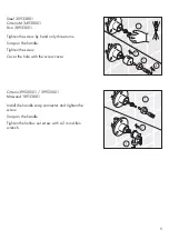 Preview for 5 page of Hans Grohe Starck 10933 1 Series Installation Instructions / Warranty