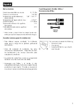 Preview for 3 page of Hans Grohe Starck Semi-Pro 10820001 Installation And User Instructions Manual