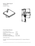 Preview for 1 page of Hans Grohe Starck X 10205001 Product Specification