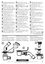 Предварительный просмотр 2 страницы Hans Grohe Staro Assembly Instructions