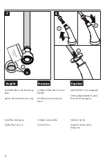 Предварительный просмотр 8 страницы Hans Grohe Talis C 04215 0 Series Installation/User Instructions/Warranty