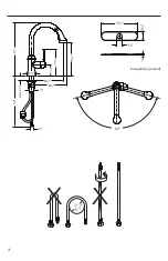 Preview for 4 page of Hans Grohe Talis C 04492800 Installation/User Instructions/Warranty