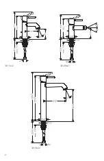 Предварительный просмотр 2 страницы Hans Grohe Talis C 14111 1 Series Installation Instructions / Warranty