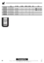 Preview for 40 page of Hans Grohe Talis Care 32035000 Instructions For Use/Assembly Instructions