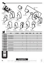 Предварительный просмотр 20 страницы Hans Grohe Talis E 33615000 Instructions For Use/Assembly Instructions