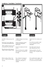 Preview for 6 page of Hans Grohe Talis E 71720 1 Series Installation/User Instructions/Warranty