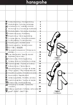 Hans Grohe Talis E 71729000 Instructions For Use/Assembly Instructions preview