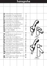 Preview for 1 page of Hans Grohe Talis E 71729000 Instructions For Use/Assembly Instructions