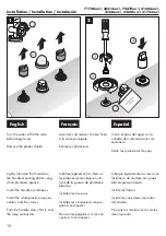 Preview for 10 page of Hans Grohe Talis E 71748 1 Series Installation/User Instructions/Warranty