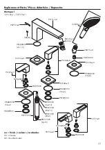 Preview for 21 page of Hans Grohe Talis E 71748 1 Series Installation/User Instructions/Warranty