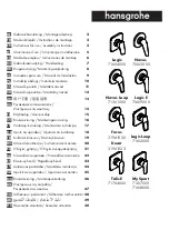 Preview for 1 page of Hans Grohe Talis E 71764000 Instructions For Use Manual