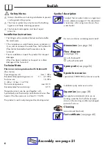 Предварительный просмотр 4 страницы Hans Grohe Talis E2 31612000 Instructions For Use/Assembly Instructions