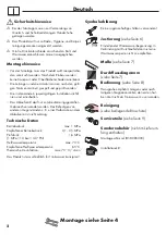 Preview for 2 page of Hans Grohe Talis E2 31612009 Instructions For Use/Assembly Instructions