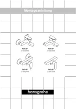 Preview for 1 page of Hans Grohe Talis E2 31642000 Assembly Instructions Manual