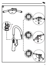 Предварительный просмотр 5 страницы Hans Grohe Talis M51 160 2jet 72815007 Instructions For Use/Assembly Instructions