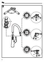 Предварительный просмотр 6 страницы Hans Grohe Talis M51 160 2jet 72815007 Instructions For Use/Assembly Instructions