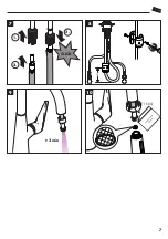 Предварительный просмотр 7 страницы Hans Grohe Talis M51 160 2jet 72815007 Instructions For Use/Assembly Instructions