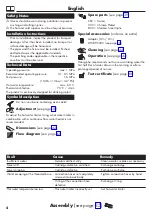 Preview for 4 page of Hans Grohe Talis M51 260 1jet 72810 Series Instructions For Use And Assembly Instructions