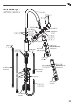 Предварительный просмотр 45 страницы Hans Grohe Talis M52 260 1jet Talis M52 260 1jet Instructions For Use/Assembly Instructions