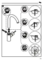 Предварительный просмотр 34 страницы Hans Grohe Talis M52 270 1jet 14870 Series Instructions For Use/Assembly Instructions