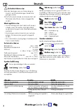 Preview for 3 page of Hans Grohe Talis M54 210 1jet sBox 72803 Series Instructions For Use/Assembly Instructions