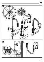 Preview for 39 page of Hans Grohe Talis M54 210 2jet 72800 3 Series Instructions For Use/Assembly Instructions