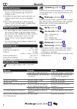 Предварительный просмотр 2 страницы Hans Grohe Talis M54 270 1jet 72859 Series Instructions For Use/Assembly Instructions