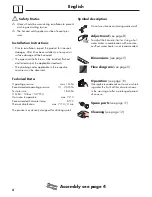 Preview for 2 page of Hans Grohe Talis S 260 Instructions For Use/Assembly Instructions