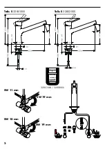 Предварительный просмотр 2 страницы Hans Grohe Talis S 32851 Series Assembly Instructions Manual